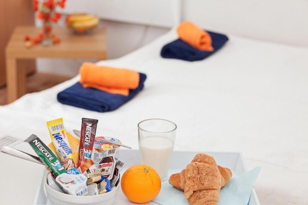 Možnosti raňajok pre hostí v ubytovaní Apartments Castanea