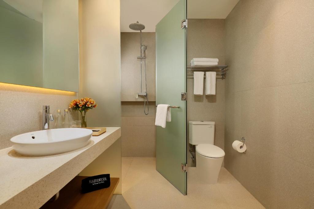 Koupelna v ubytování Citadines Berawa Beach Bali