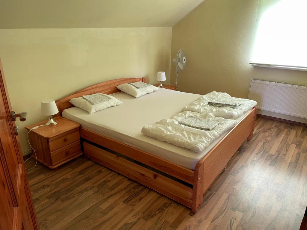 Postel nebo postele na pokoji v ubytování Villa Bodiky