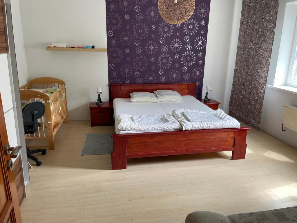 Postel nebo postele na pokoji v ubytování Villa Bodiky