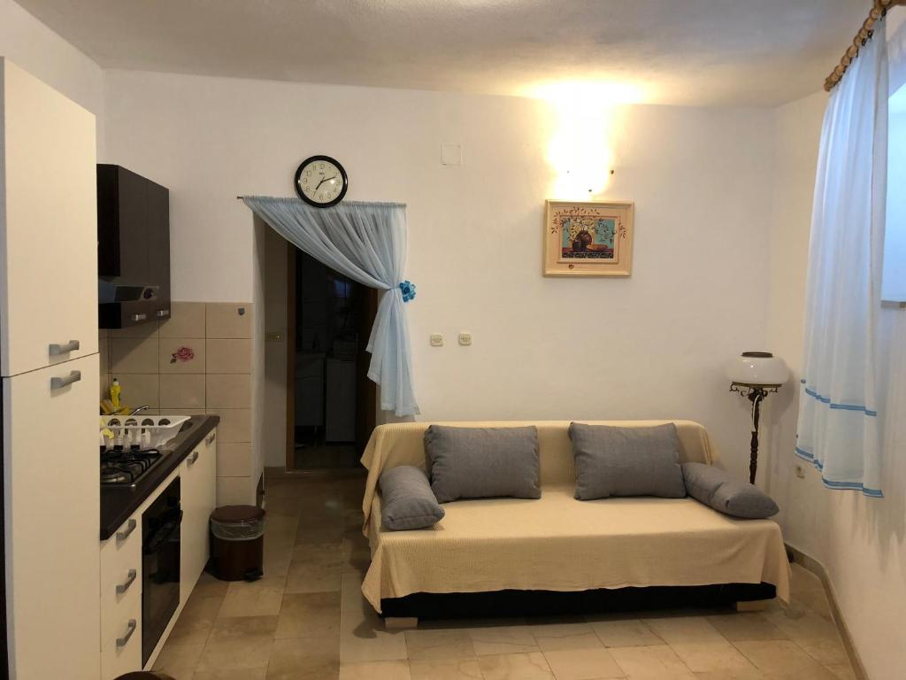Area soggiorno di Apartments by the sea Supetar, Brac - 11497