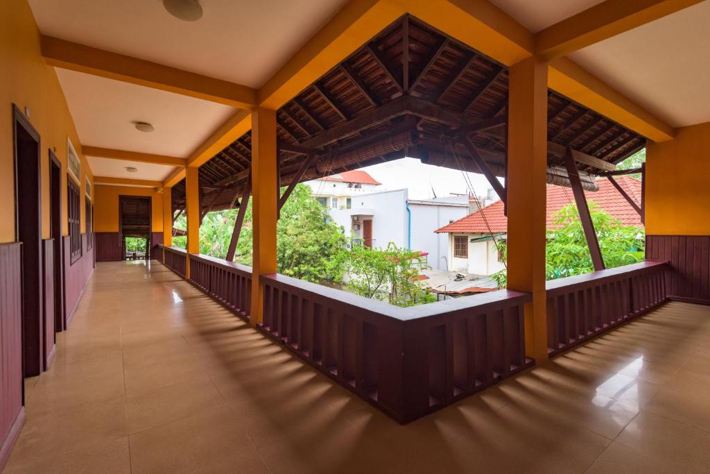 Zahrada ubytování Heng Long Villa