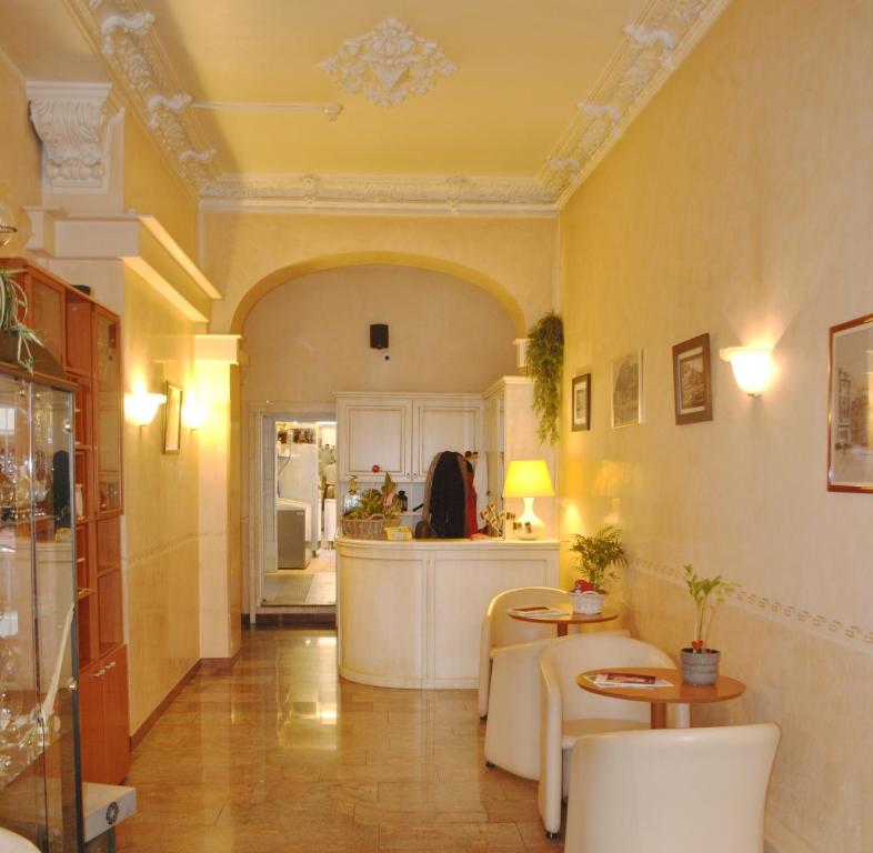 Kuchyň nebo kuchyňský kout v ubytování Auberge Gaglioti
