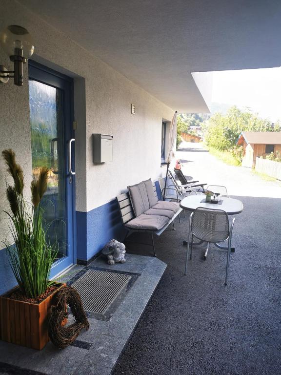 Posezení v ubytování Haus Knoll