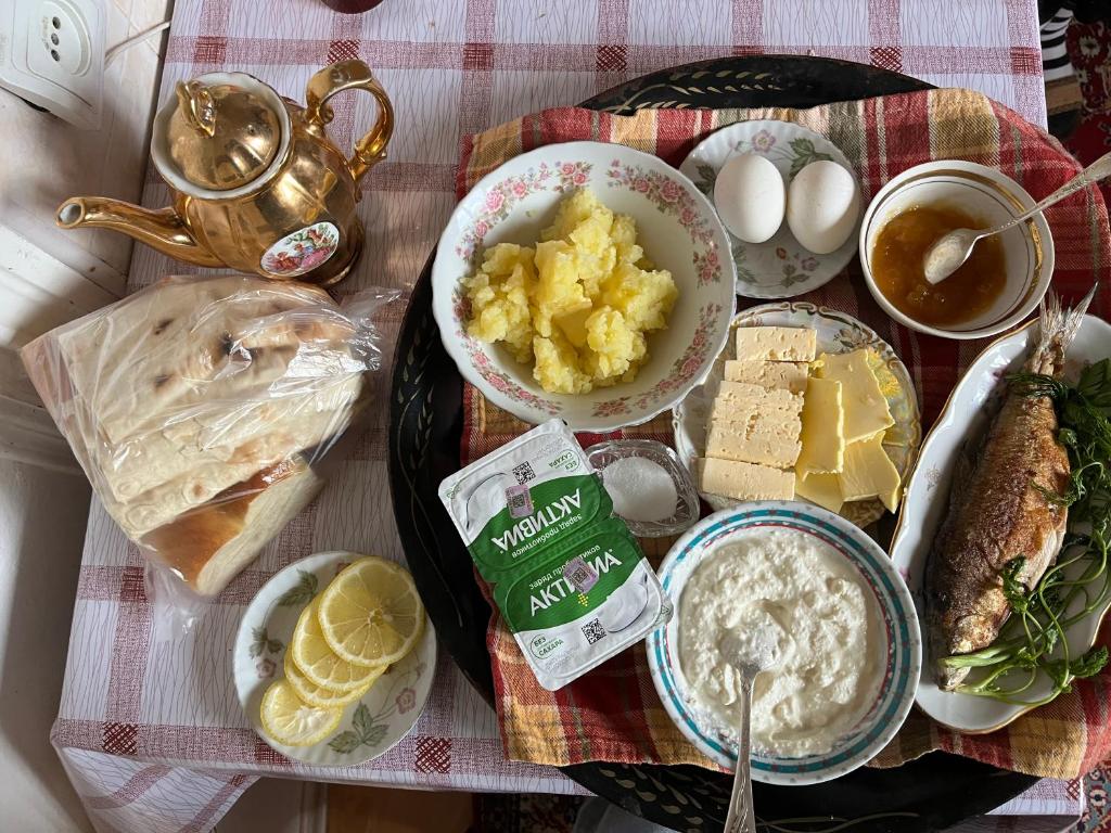 Jídlo v bed and breakfast nebo okolí
