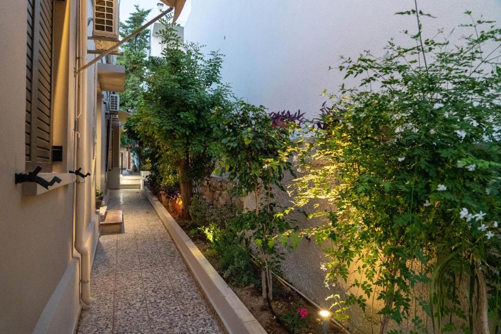 Zahrada ubytování Seafalios Villa