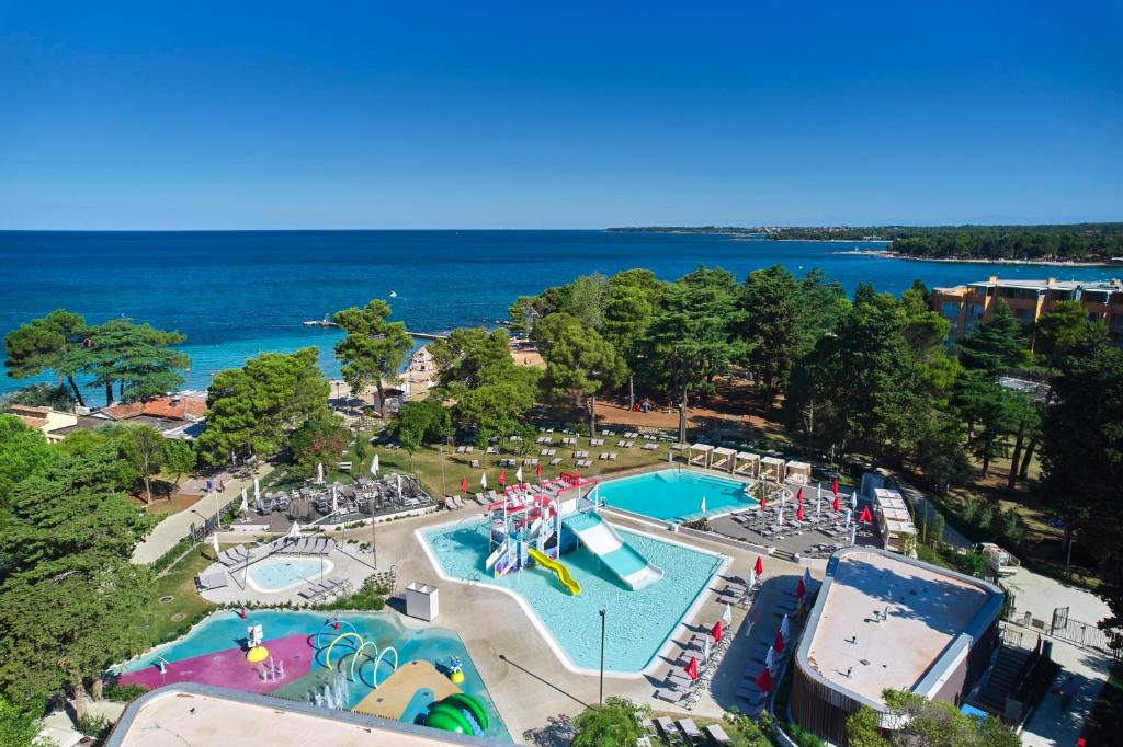 Bazén v ubytování Residence Umag Plava Laguna nebo v jeho okolí