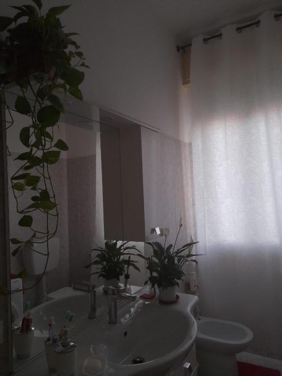 Koupelna v ubytování Venice -Mestre Rooms