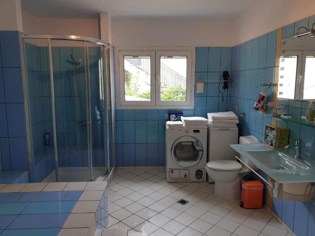 Koupelna v ubytování HOUSE SUITES DOMAINE