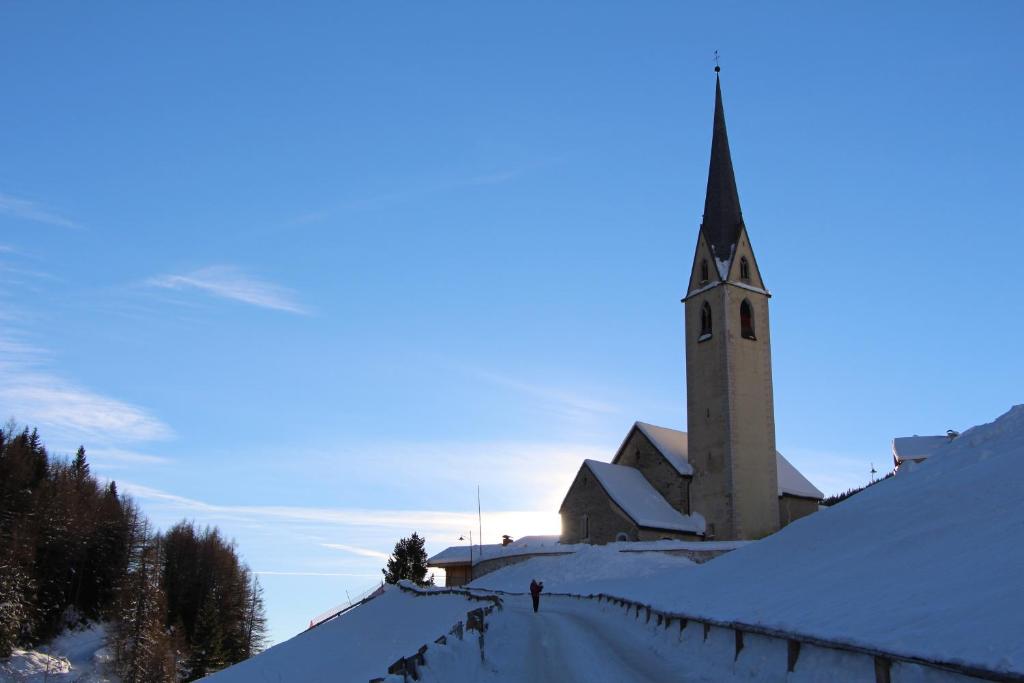 Schneiderhof during the winter