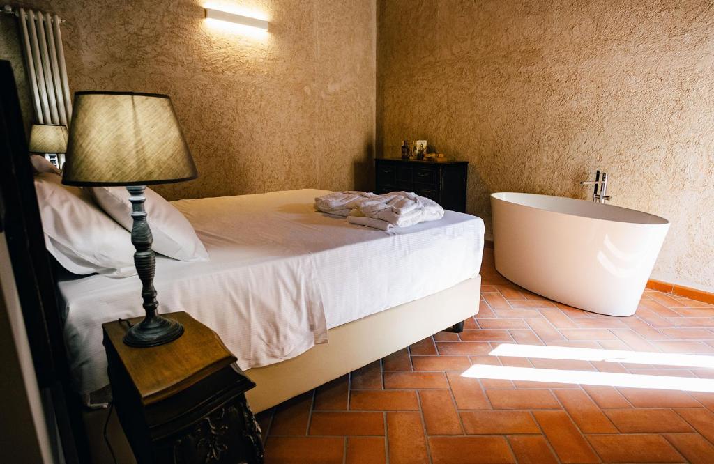 Antica Dimora del Tratturo Magno - Chambre Double De Luxe Avec Bain