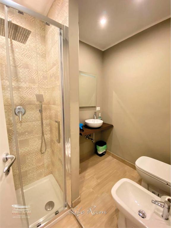 Łazienka w obiekcie b&b Stadium room & suite