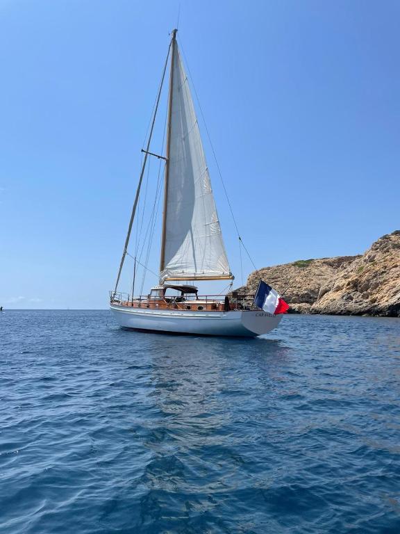 Private cruise on a classic wooden sailboat