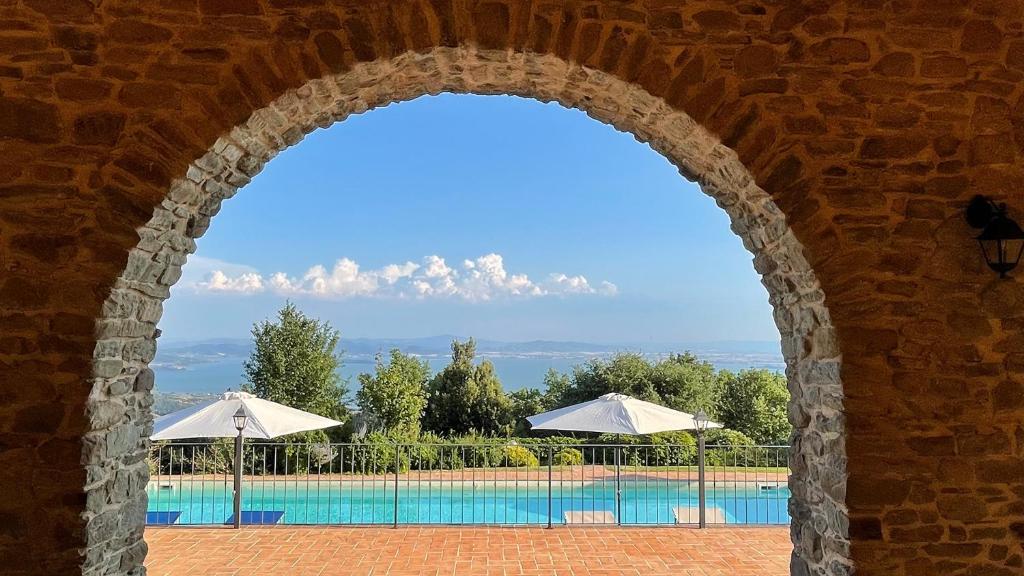Basen w obiekcie Villa Gosparini lub w pobliżu