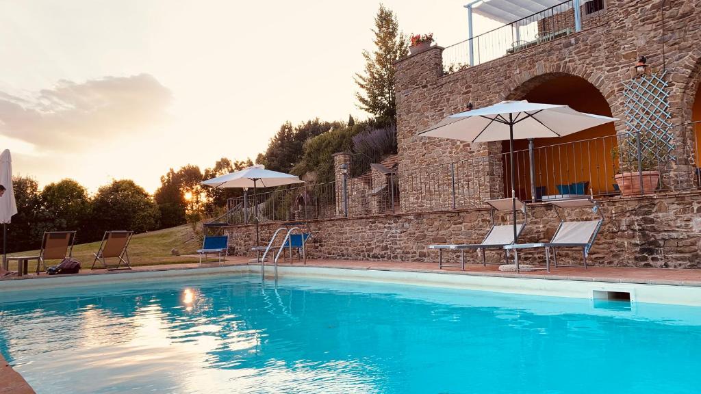 Basen w obiekcie Villa Gosparini lub w pobliżu