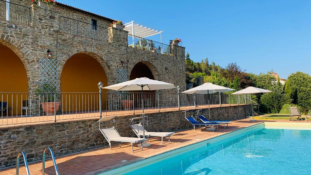 Basen w obiekcie Villa Gosparini lub w pobliżu