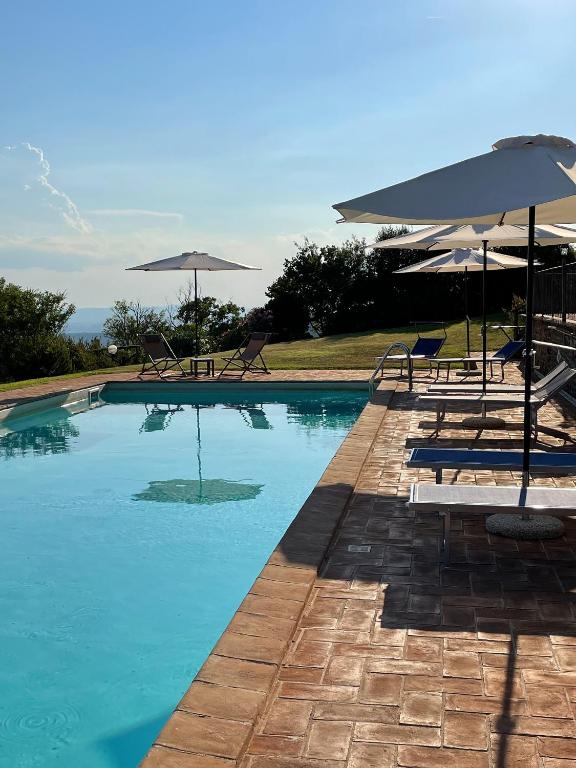 Basen w obiekcie Villa Gosparini lub w pobliżu