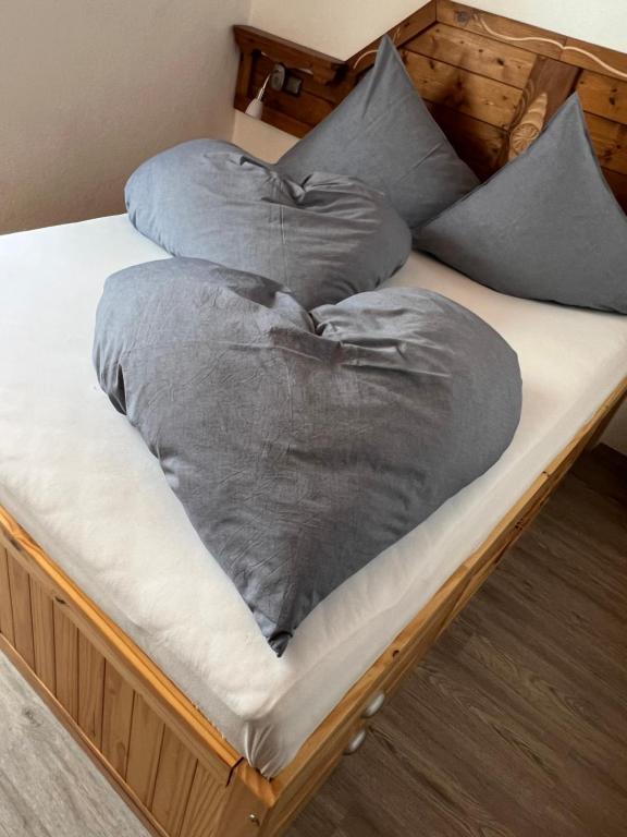 Postel nebo postele na pokoji v ubytování Berghof am Schwand