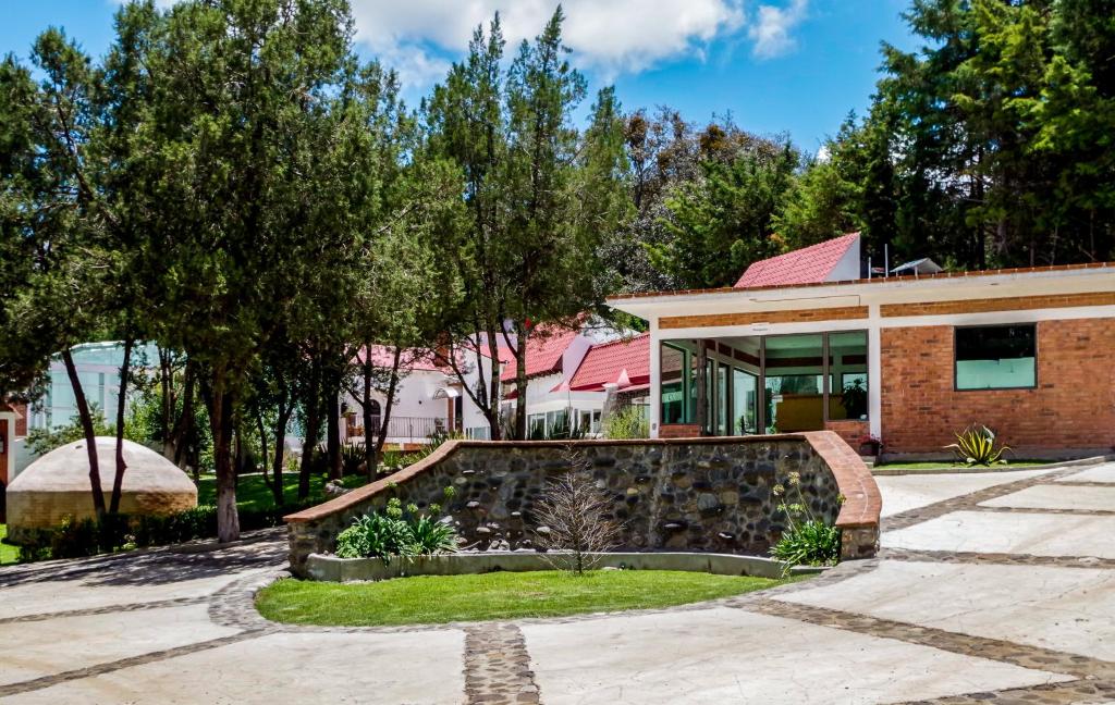 Zahrada ubytování Villas Xänthe