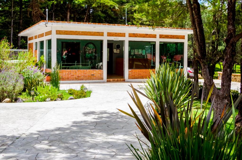 Zahrada ubytování Villas Xänthe
