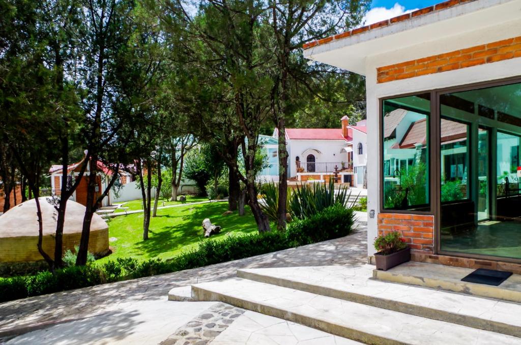 Zahrada ubytování Villas Xänthe