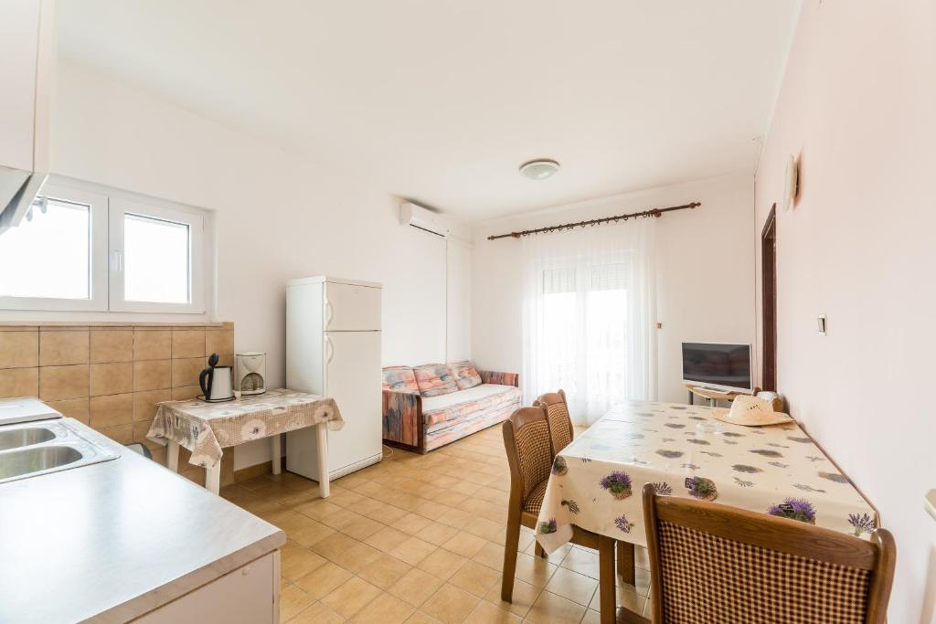 Kuchyň nebo kuchyňský kout v ubytování Apartments with parking spaces Sabunike, Zadar - 14490