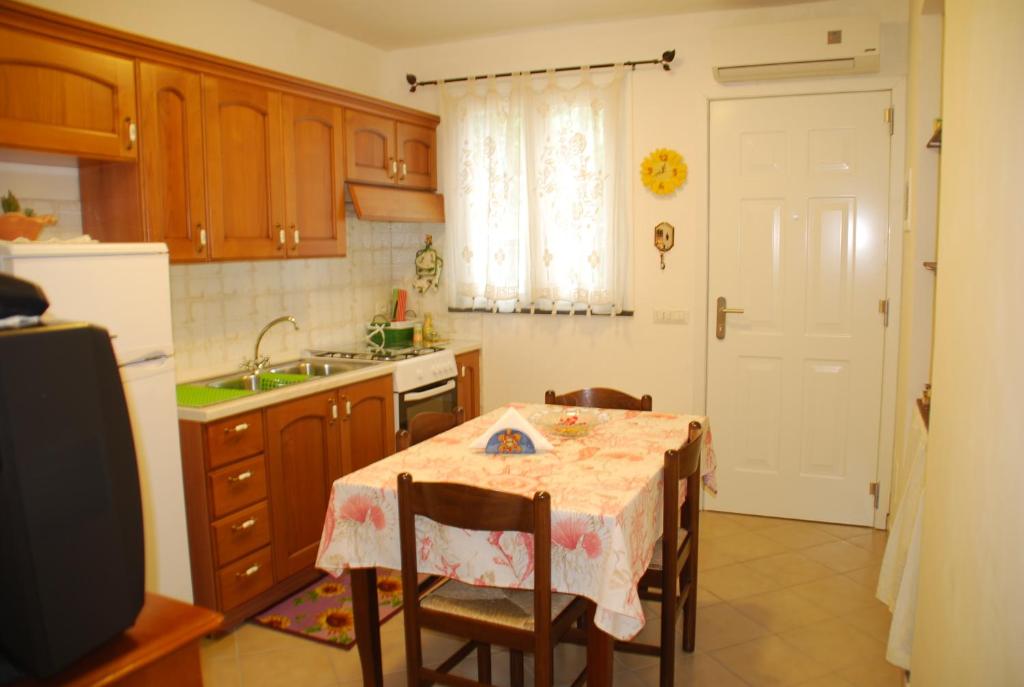Kuchyň nebo kuchyňský kout v ubytování B&B La Selva Santa