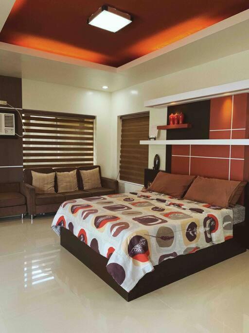 Letto o letti in una camera di Beach getaway Studio Villa in Lobo