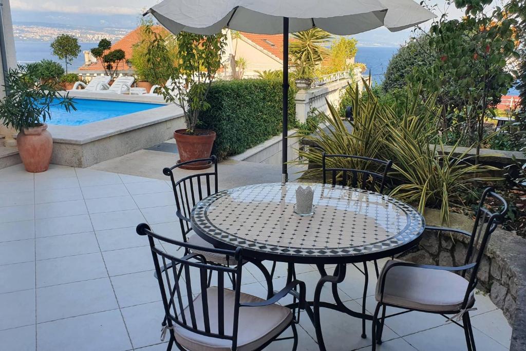 Basen w obiekcie Family friendly apartments with a swimming pool Lovran, Opatija - 14178 lub w pobliżu
