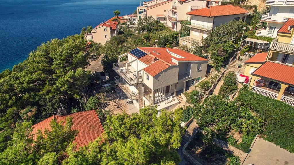 Letecký snímek ubytování Apartments by the sea Baska Voda, Makarska - 16378