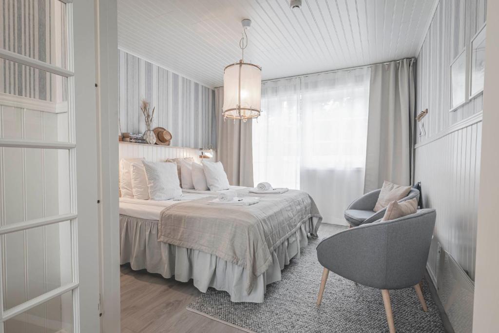 Postel nebo postele na pokoji v ubytování Naya Retreat & Hotell