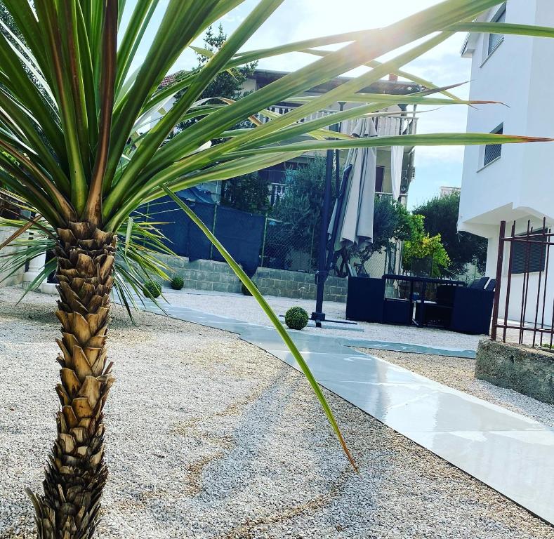 Vonkajšia záhrada v ubytovaní Deluxe Apartment Zadar