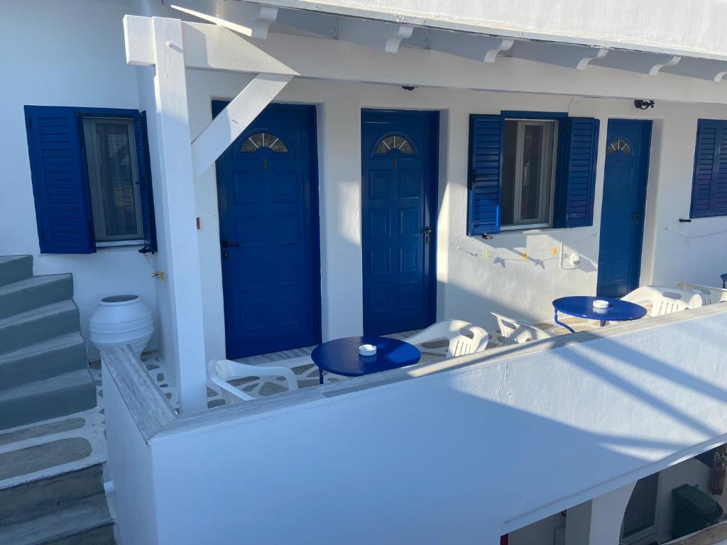 Balkón nebo terasa v ubytování Elpis Rooms