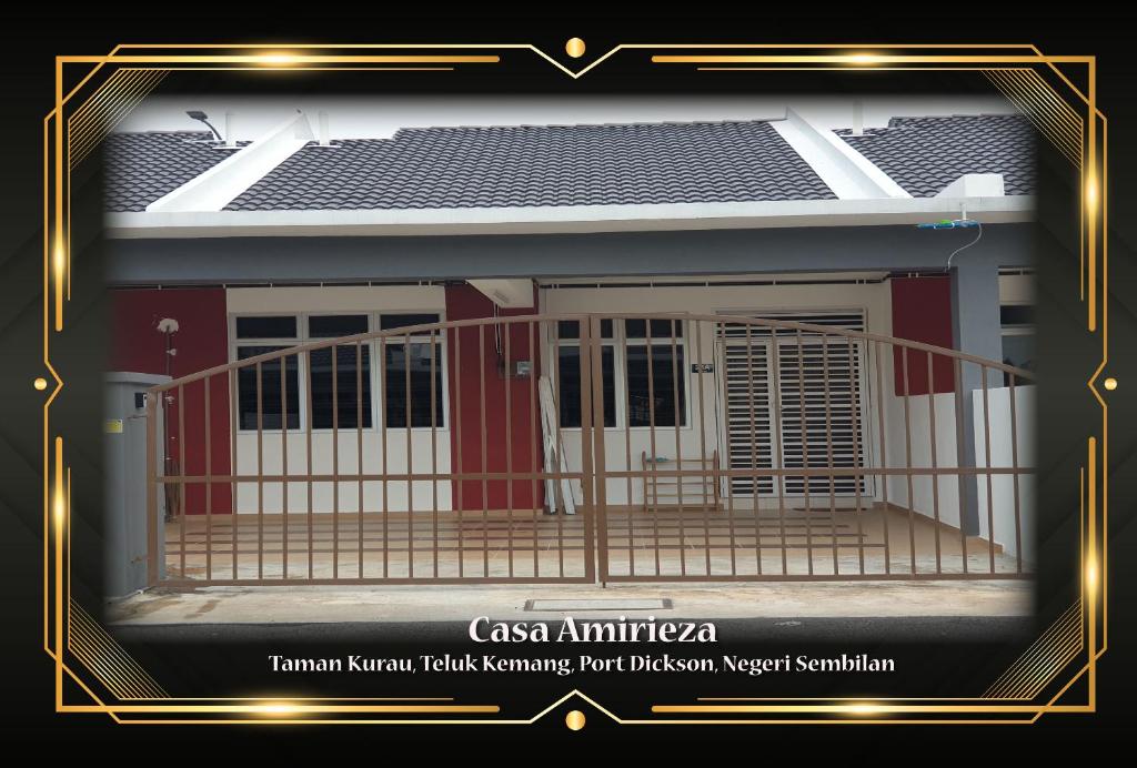 a rendering of a house with a balcony at Casa Amirieza in Port Dickson