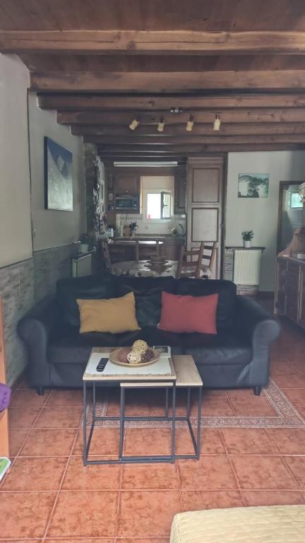 A seating area at Casa Cuevas
