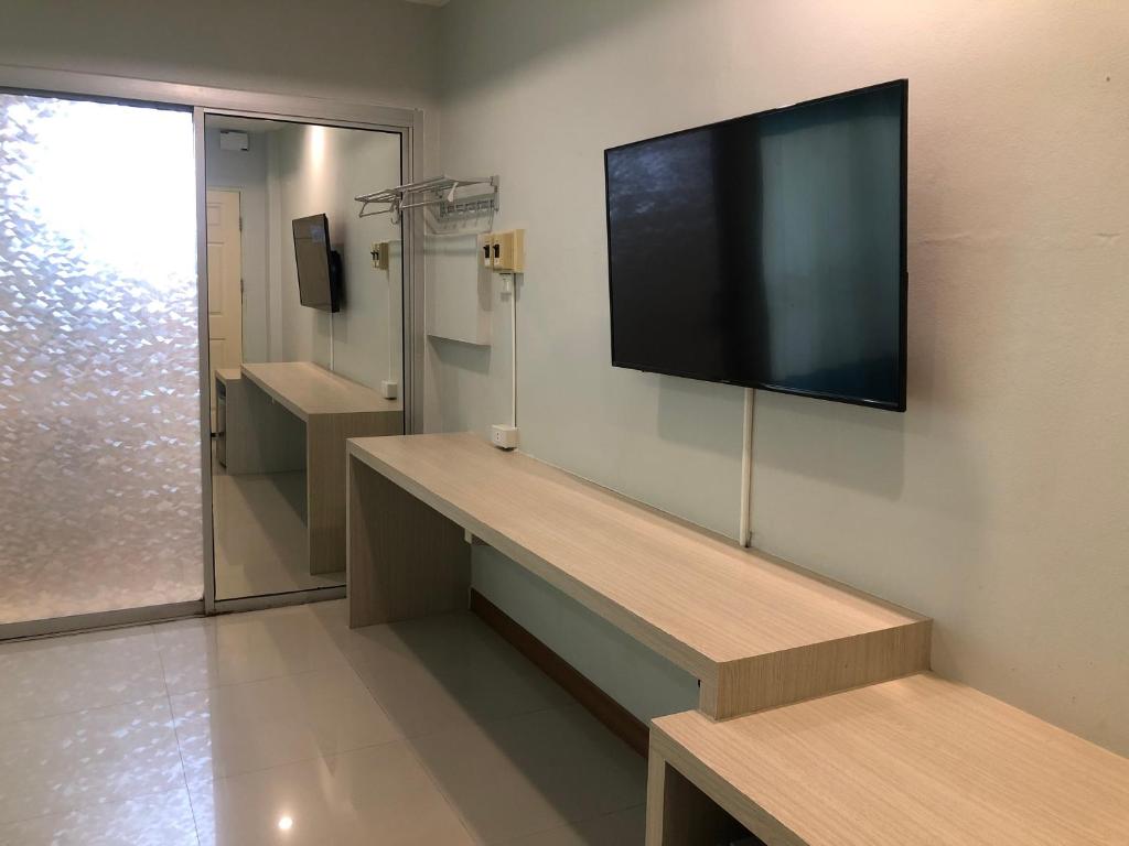 TV a/nebo společenská místnost v ubytování Wanpen Place