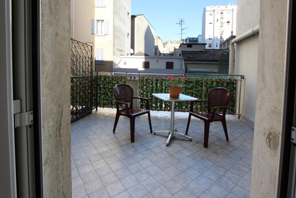 Balkón nebo terasa v ubytování Lux Hotel Durante