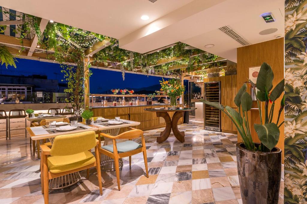 Restaurace v ubytování Niche Hotel Athens