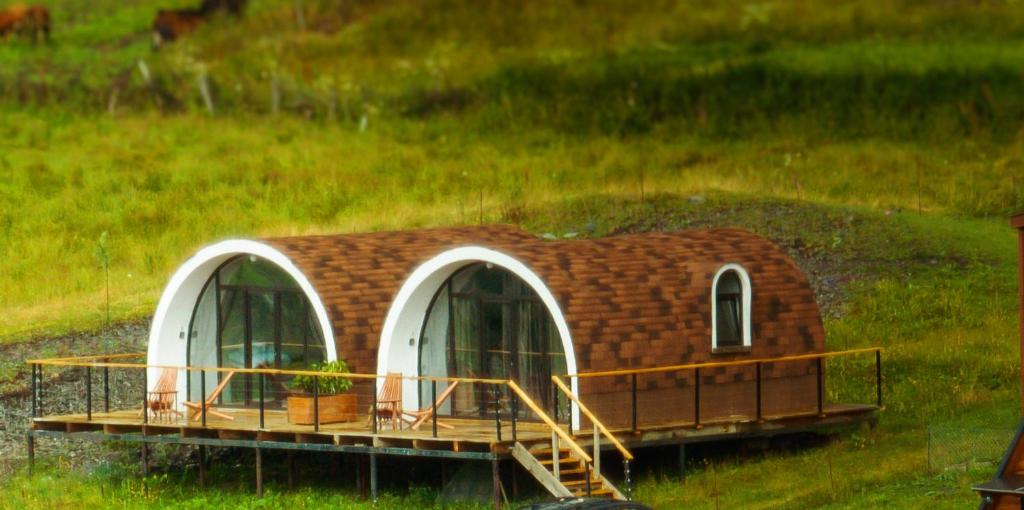 Zahrada ubytování Kazbegi Glamping