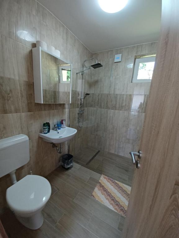 Kúpeľňa v ubytovaní Fazekas Vendégház