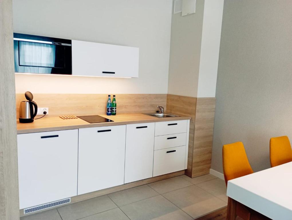 Kuchyňa alebo kuchynka v ubytovaní Apartment City Center I