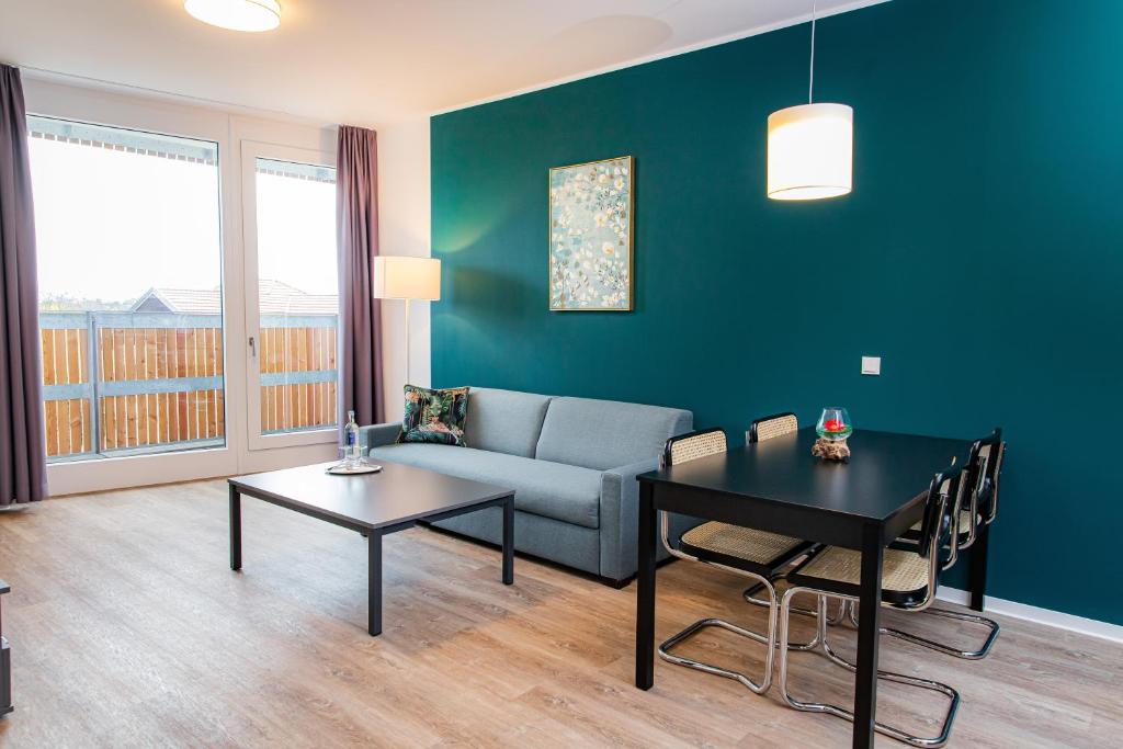 Posezení v ubytování Das ELB Boardinghouse Hotel Restaurant