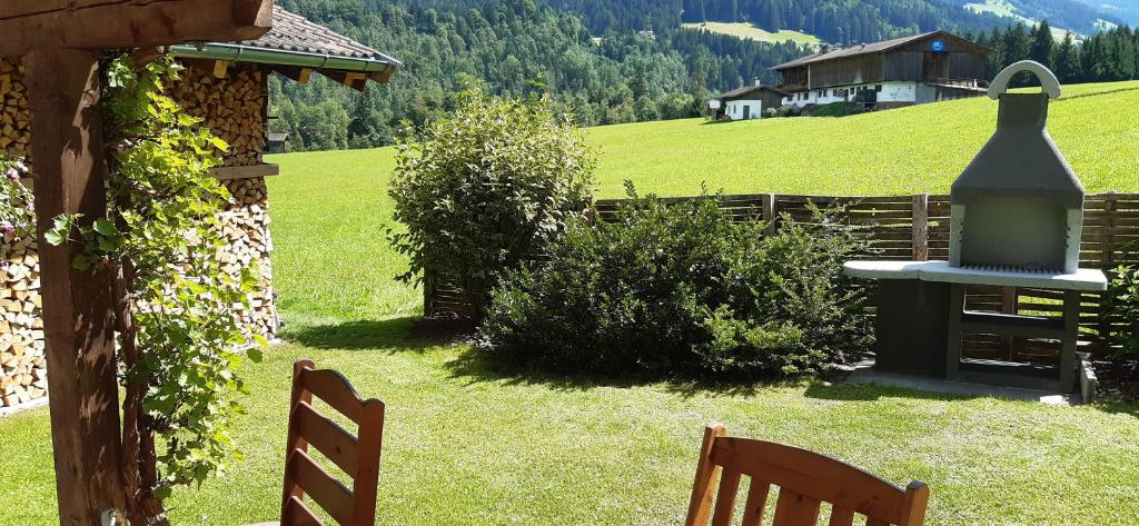 Vonkajšia záhrada v ubytovaní Haus Joachim
