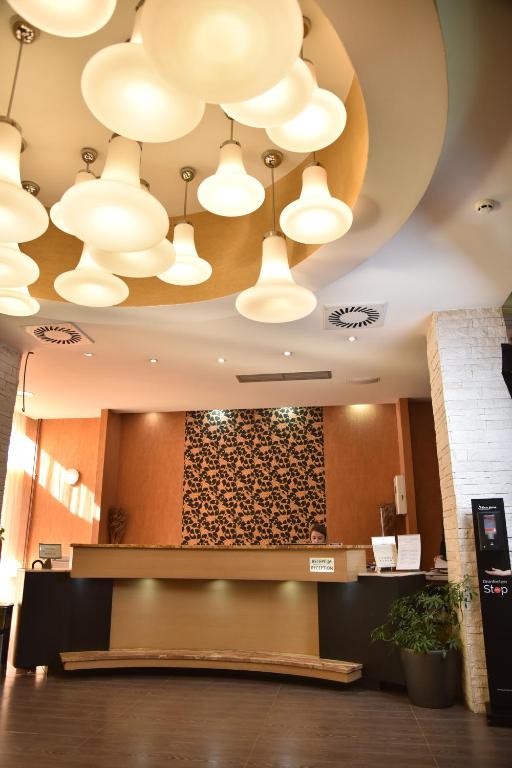 Kuchyň nebo kuchyňský kout v ubytování Hotel Park Ivanjica