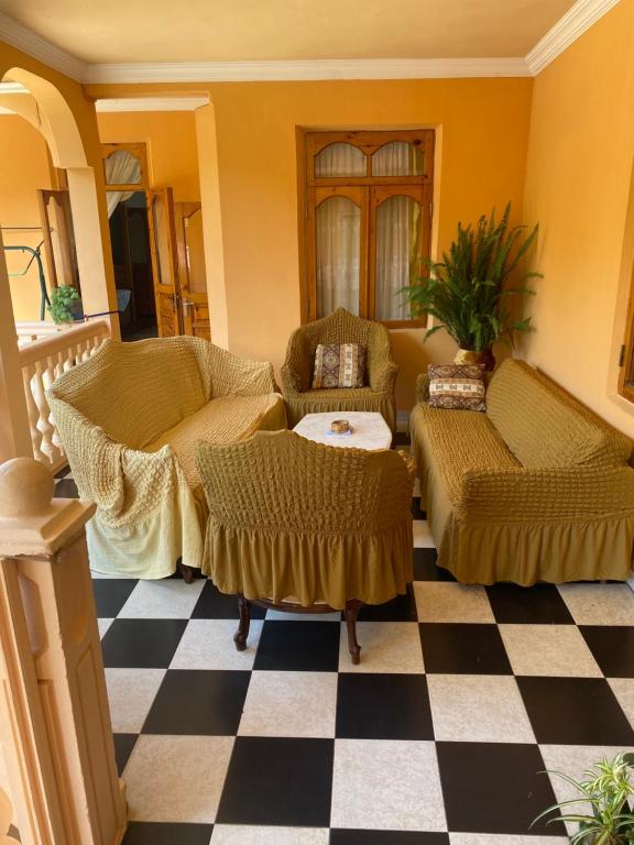 Posezení v ubytování Guest House Gio