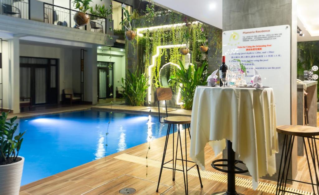 Bazén v ubytování Bayon Modern Residence nebo v jeho okolí