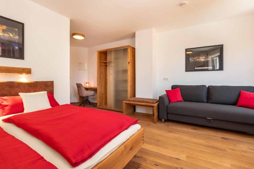 Posezení v ubytování Hotel Garni zum Schwan