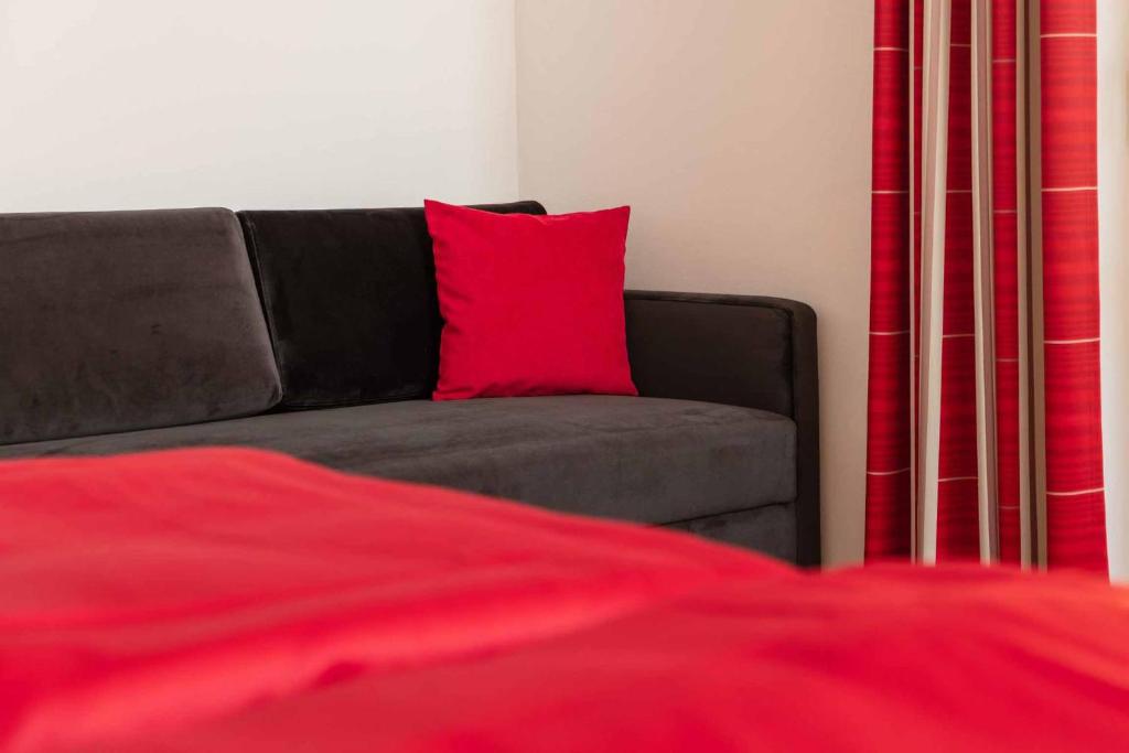 Posezení v ubytování Hotel Garni zum Schwan