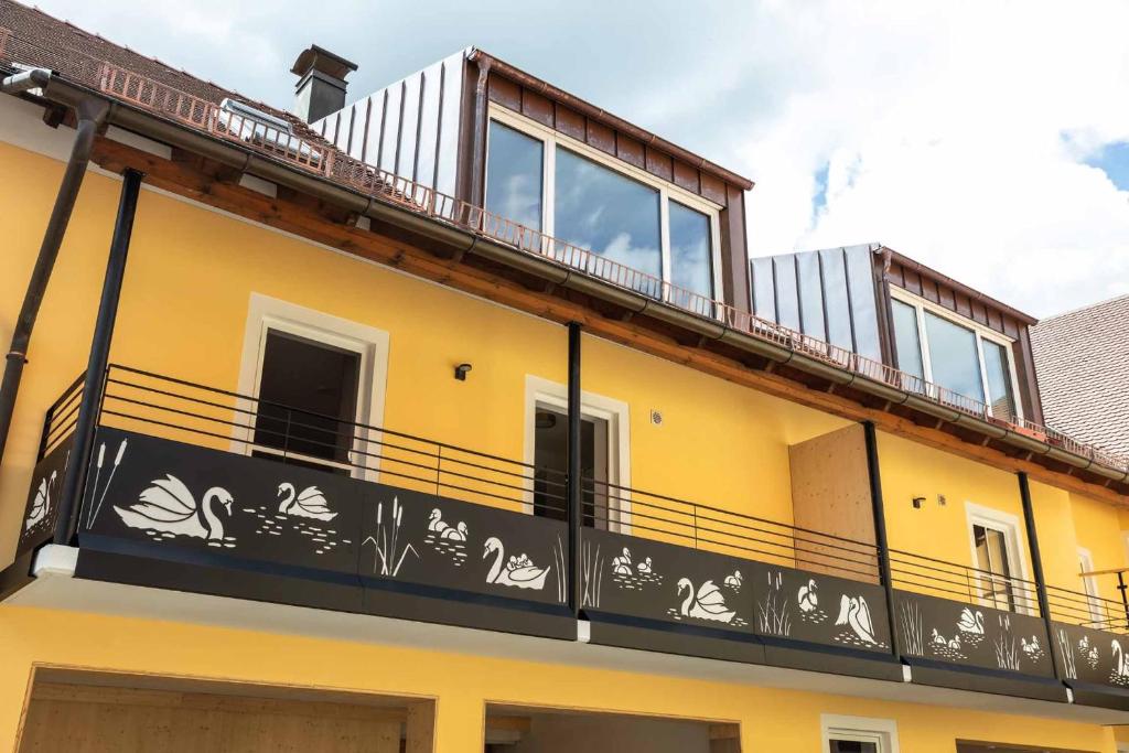 Balkón nebo terasa v ubytování Hotel Garni zum Schwan