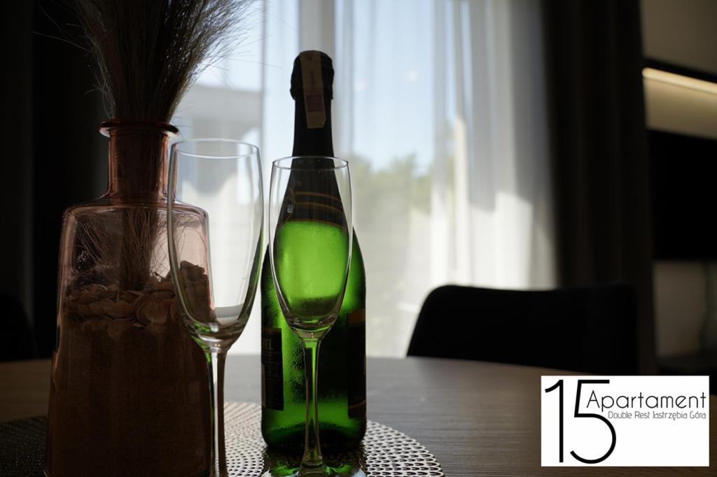 Nápoje v ubytovaní Apartament 15 Double Rest Jastrzębia Góra